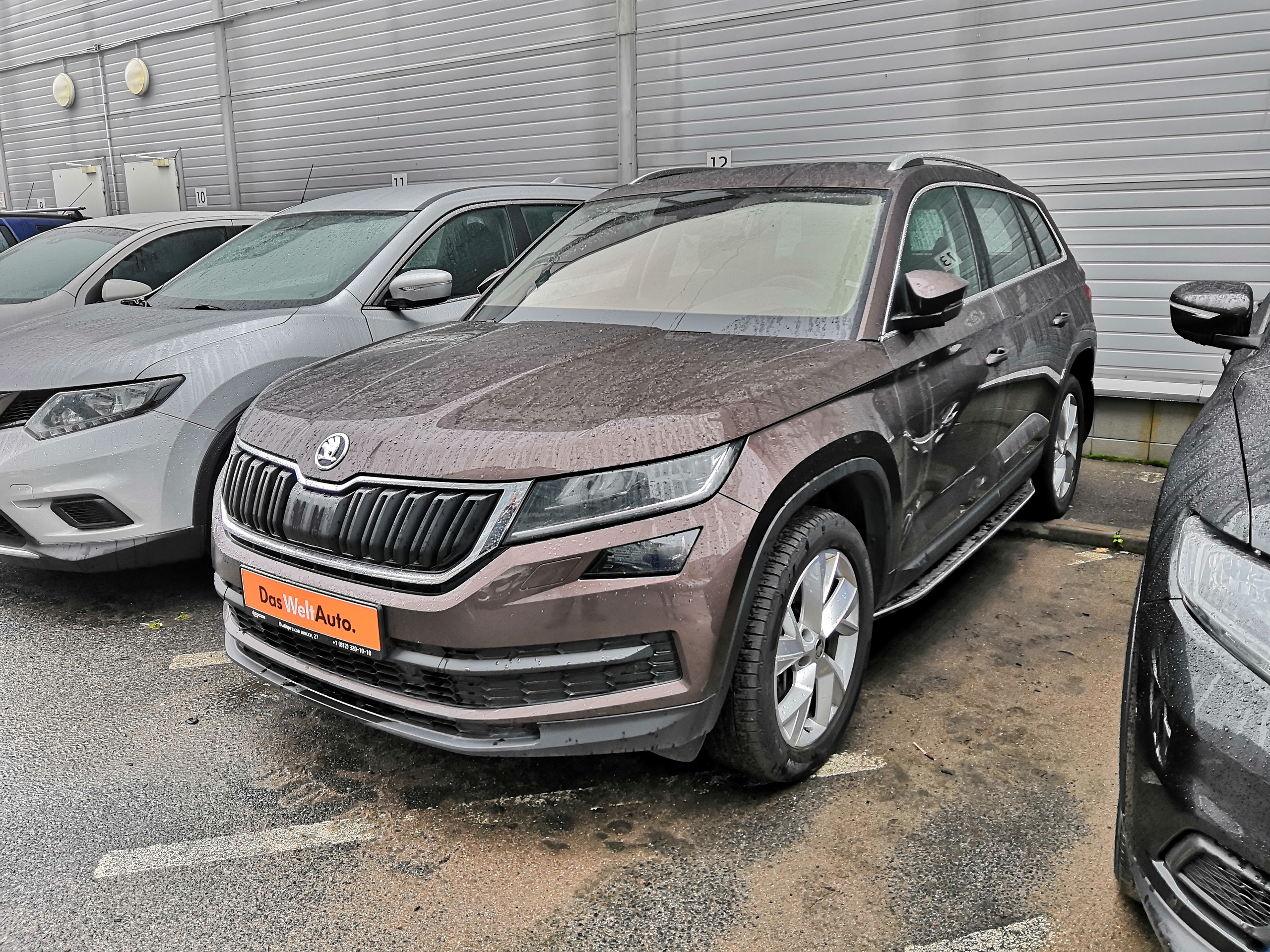 Осмотр Skoda Kodiaq долго стоящей в продаже.